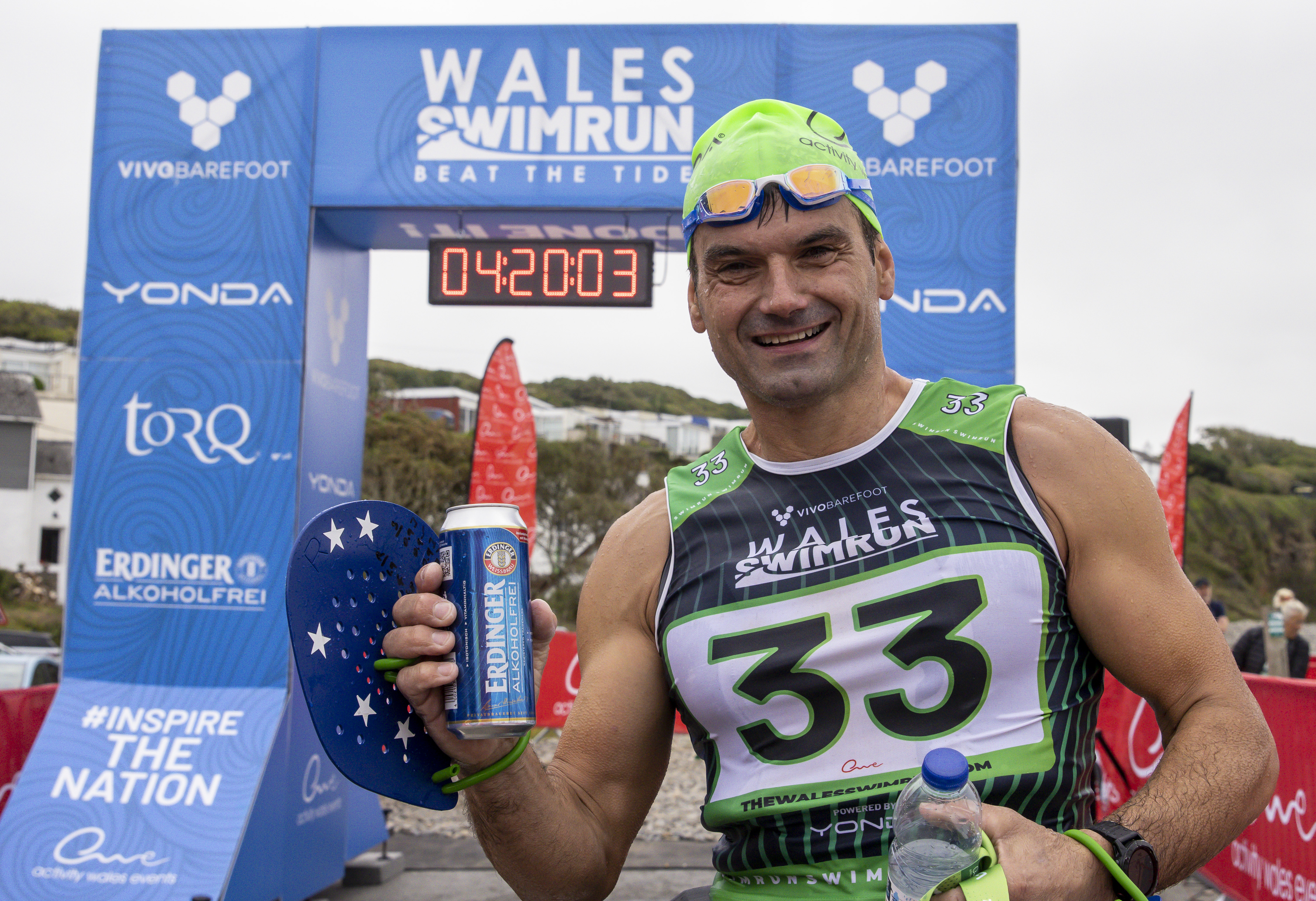 Records smashed at the The VivoBarefoot Wales Swim Run 2.0